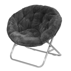 Giles 30" Papasan Chair, Color: Black, #6328