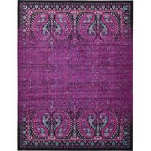 Load image into Gallery viewer, Neuilly Oriental Lilac/Black Area Rug 13 x 19 3029RR
