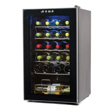 Load image into Gallery viewer, Black + Decker 20.6&#39;&#39; width 24 Bottle Single Zone Freestanding Wine Refrigerator
