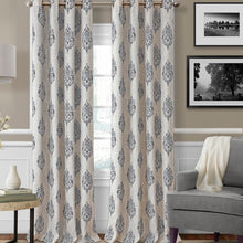 Load image into Gallery viewer, Blanford Ikat Room Darkening Thermal Grommet Single Curtain Panel (2 BOXES)
