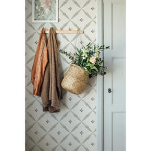 Load image into Gallery viewer, Blomstermåla Leaf Trellis 33&#39; L x 20.87&quot; W Wallpaper Roll, 2 rolls
