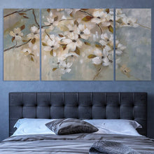 Load image into Gallery viewer, 24&quot; H x 48&quot; W x 1.5&quot; D Blossoms Of May - Painting on Canvas 2508AH
