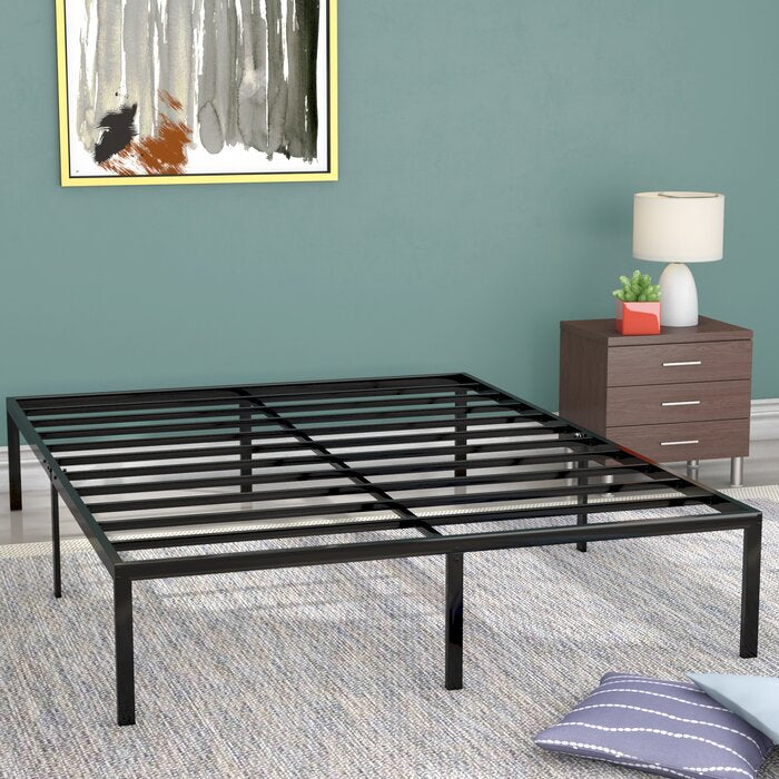 Blough Heavy Duty Bed Frame Twin size (black) AP15
