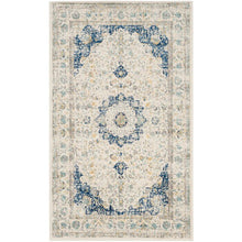 Load image into Gallery viewer, Elson Oriental Jute/Sisal Ivory/Blue Area Rug, #6356
