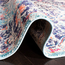 Load image into Gallery viewer, Gutierez Oriental Teal/Blue Area Rug 4503RR
