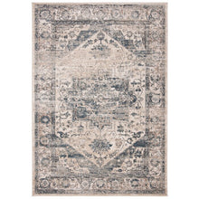 Load image into Gallery viewer, Oriental Ivory/Blue Area Rug (SB989)
