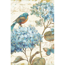 Load image into Gallery viewer, 36&quot; H x 24&quot; W x 1.25&quot; D Blue Garden II by Daphne Brissonnet - Wrapped Canvas Painting
