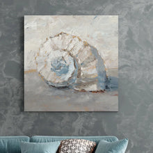 Load image into Gallery viewer, 32&quot; H x 32&quot; W x 1&quot; D Blue Shell Study III - Wrapped Canvas Print
