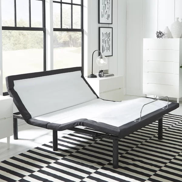 Bnkdt Massaging Zero Gravity Adjustable Bed with Wireless Remote full
