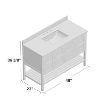 Load image into Gallery viewer, Bob 48&quot; Single Bathroom Vanity
