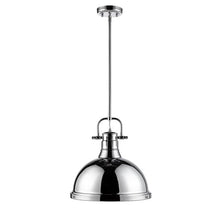 Load image into Gallery viewer, Chrome Bodalla 1 - Light Single Dome Pendant #832HW
