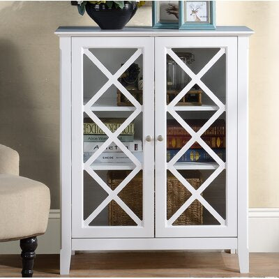 Bodden 2 Door Accent Cabinet White 718CDR