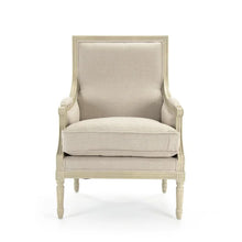 Load image into Gallery viewer, Bodil 27&#39;&#39; Wide Tufted Linen Armchair
