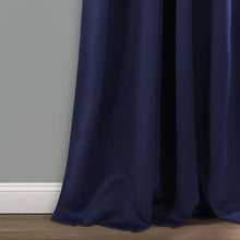 Load image into Gallery viewer, Bohannan Solid Blackout Thermal Curtain Panels, 84&quot; x 52&quot; (Set of 2)
