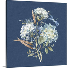 Load image into Gallery viewer, 30&quot; H x 30&quot; W x 1.25&quot; D Bohemian Blue 06 On Blue by Lisa Audit - Painting on Canvas
