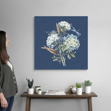 Load image into Gallery viewer, 30&quot; H x 30&quot; W x 1.25&quot; D Bohemian Blue 06 On Blue by Lisa Audit - Painting on Canvas
