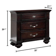 Load image into Gallery viewer, Bohn 3 - Drawer Nightstand in Brown
