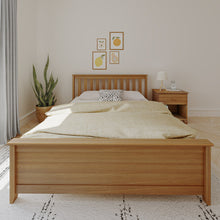 Load image into Gallery viewer, Bolin Solid Wood Platforms Bed by Harriet Bee Queen
