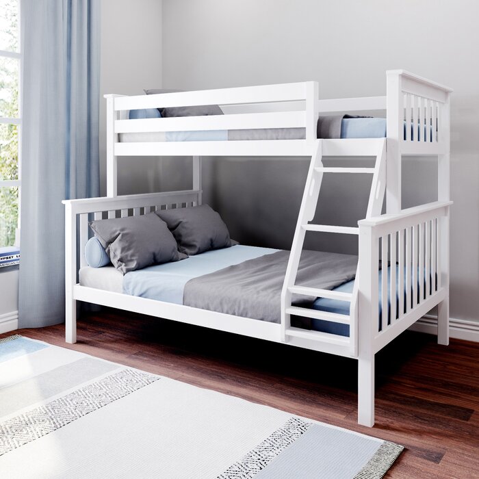 Bolles Twin Over Full Solid Wood Standard Bunk Bed