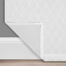 Load image into Gallery viewer, Bolton Max Blackout Rod Pocket Single Curtain Panel White, 50&#39;&#39; W x 108&#39;&#39; L #2135HW
