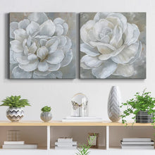 Load image into Gallery viewer, Bombshell Bloom I - 2 Piece Wrapped Canvas Print 40 x 80 x 1.5

