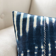 Load image into Gallery viewer, 16&quot; x 16&quot; Blue/Cream Bonnie Throw Pillow (Set of 2) GL1230
