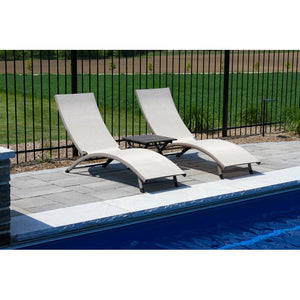 Bontang Sun Lounger Set with Table #CR1013