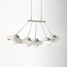 Load image into Gallery viewer, Boone Leaf 5-Light Kitchen Island Pendant
