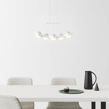 Load image into Gallery viewer, Boone Leaf 5-Light Kitchen Island Pendant
