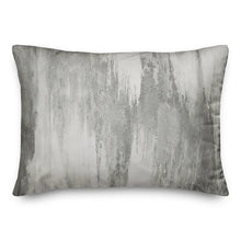 Load image into Gallery viewer, White Boornazian Painted Abstract Outdoor Rectangular Pillow Cover &amp; Insert

