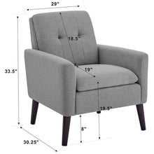 Load image into Gallery viewer, Bopp 29&#39;&#39; Wide Tufted Armchair
