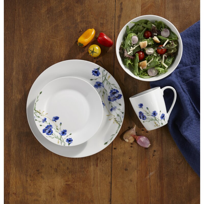 Bosse 16 Piece Dinnerware Set, Service for 4