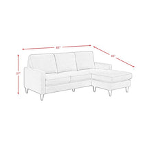 Load image into Gallery viewer, Botkin 83&quot; Wide Right Hand Facing Sofa &amp; Chaise 6311RR-OB
