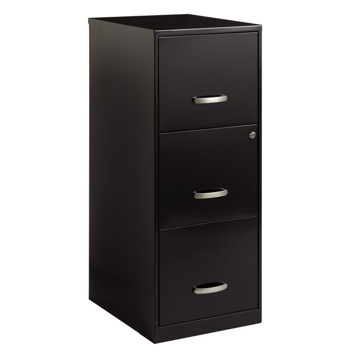 Botkins 3-Drawer Vertical Filing Cabinet #2483HW