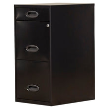 Load image into Gallery viewer, Botkins Mobile 3-Drawer Vertical Filing Cabinet #1990HW
