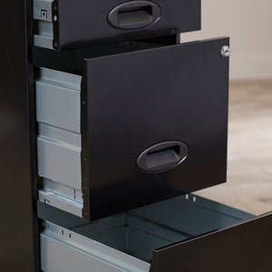 Botkins Mobile 3-Drawer Vertical Filing Cabinet #1990HW
