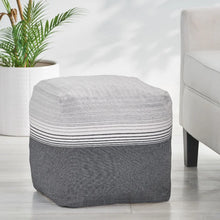 Load image into Gallery viewer, Boven 16&#39;&#39; Wide Square Pouf Ottoman
