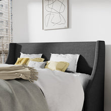 Load image into Gallery viewer, Bowdoin Upholstered Wingback Platform Bed, King

