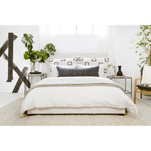 Load image into Gallery viewer, Bowie Rectangular Cotton Pillow Cover &amp; Insert
