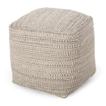 Load image into Gallery viewer, Bowmont 16&#39;&#39; Wide Square Pouf Ottoman
