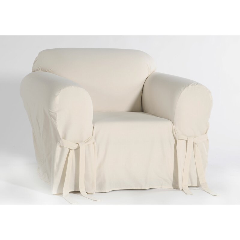 Box Cushion Armchair Slipcover, 38 h x 42 w x 38 d