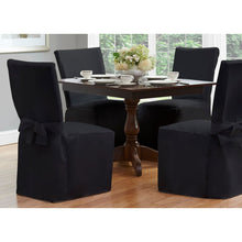 Load image into Gallery viewer, Black Box Cushion Dining Chair Slipcover B66 284

