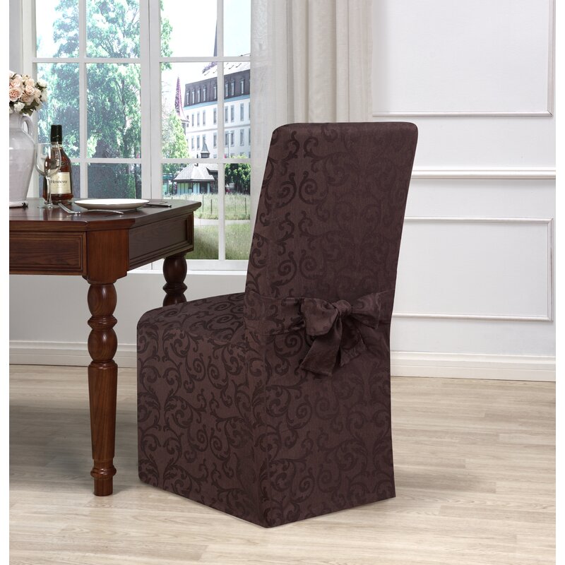 Box Cushion Dining Chair Slipcover ONLY (Set of 2) - GL884