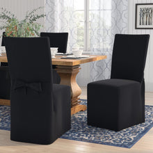 Load image into Gallery viewer, Black Box Cushion Dining Chair Slipcover B66 284
