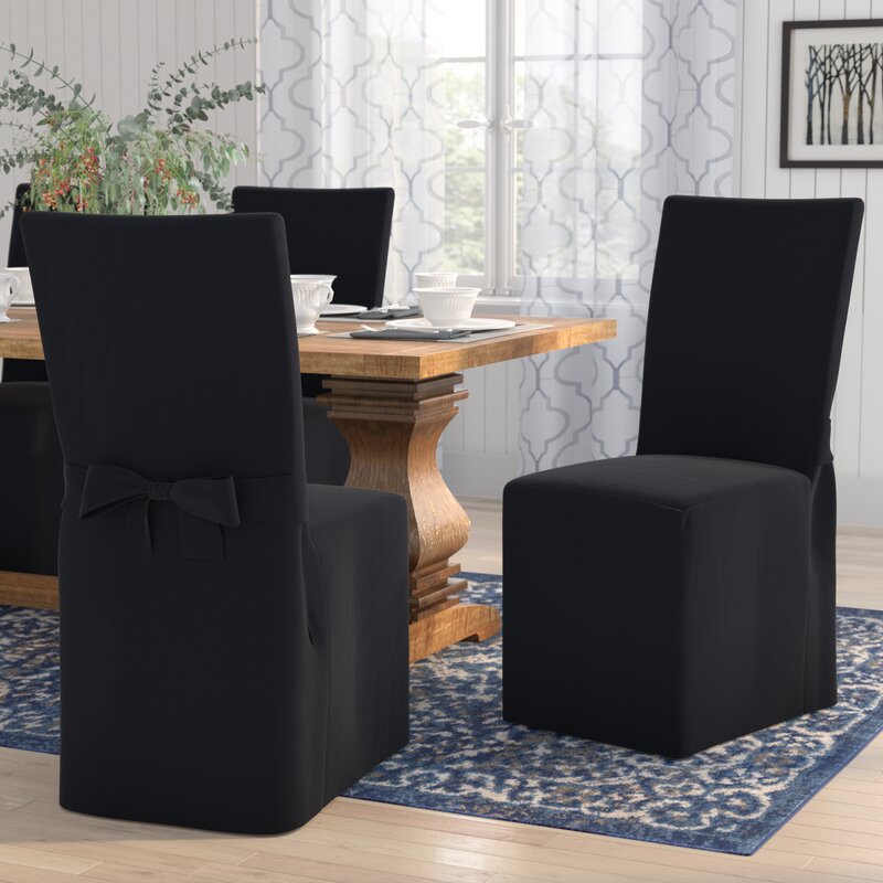 Black Box Cushion Dining Chair Slipcover B66 284
