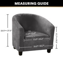 Load image into Gallery viewer, Box Cushion Tub Chair Slipcover
