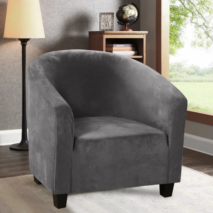 27'' H x 28'' W x 21'' D Box Cushion Tub Chair Slipcover