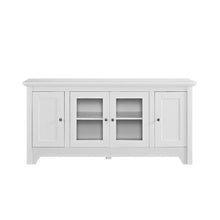 Load image into Gallery viewer, White Bracamonte TV Stand for TVs up to 58&quot; SB2069
