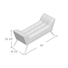 Load image into Gallery viewer, Bradlee Upholstered Bench SB2115
