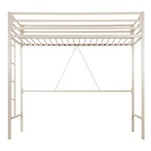 Load image into Gallery viewer, White Braga Twin Platforms Loft Bed
